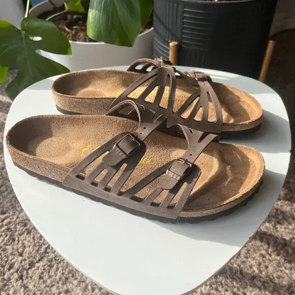 Birkenstock Sandals (Granada), Mocha, Size 42 - Picture 4 of 6
